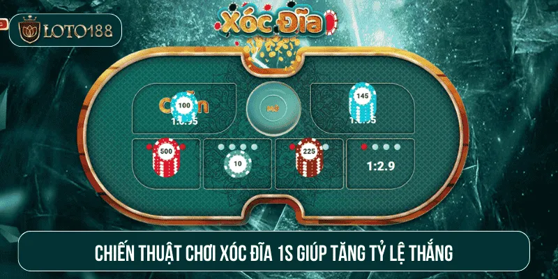 Chiến thuật chơi xóc đĩa 1s giúp tăng tỷ lệ thắng